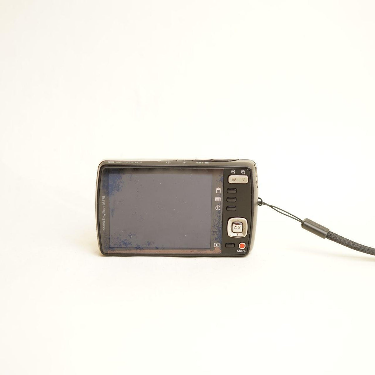 Kodak EasyShare M575 Digital Camera | 14MP | Tested & Working | Black & Grey