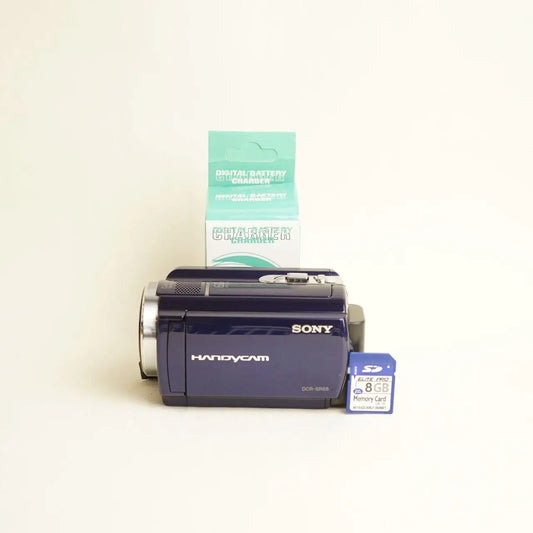 Sony Handycam DCR-SR68 Camcorder | Tested & Working | Navy