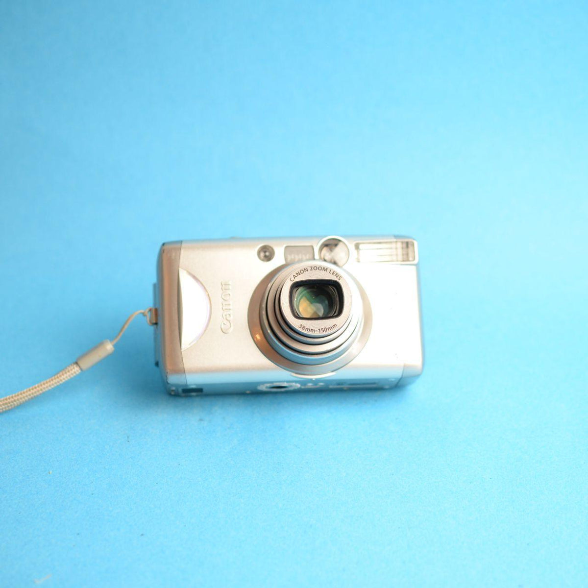 Canon Sure Shot 150u Film Camera | 35mm Point & Shoot | Tested & Working | Silver