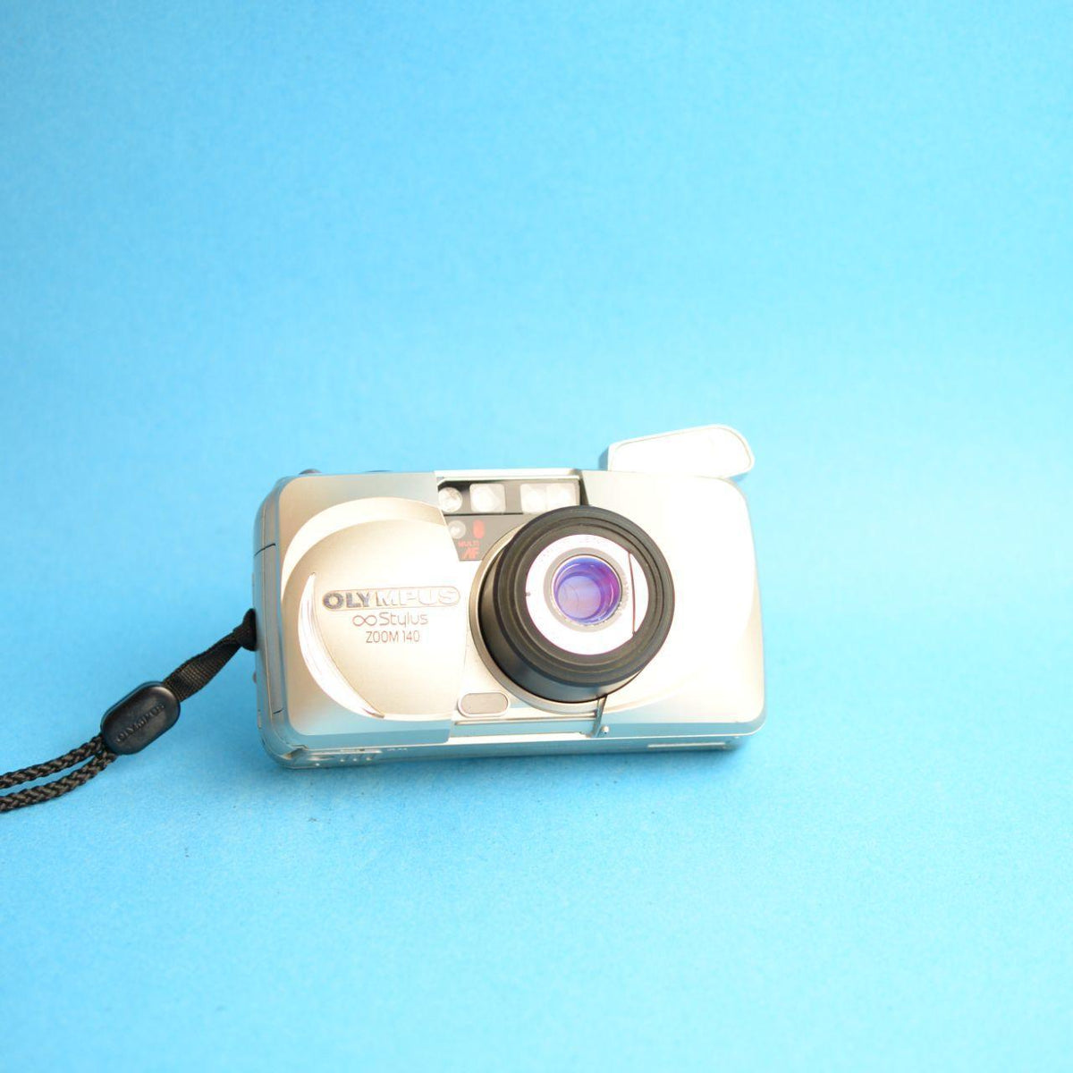Olympus Stylus Zoom 140 Film Camera | 35mm Point & Shoot | 38-140mm Zoom | Tested & Working