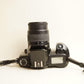 Canon EOS Rebel S Film Camera + Canon EF 35-80mm f/4-5.6 Lens | 35mm SLR | Tested & Working | Black