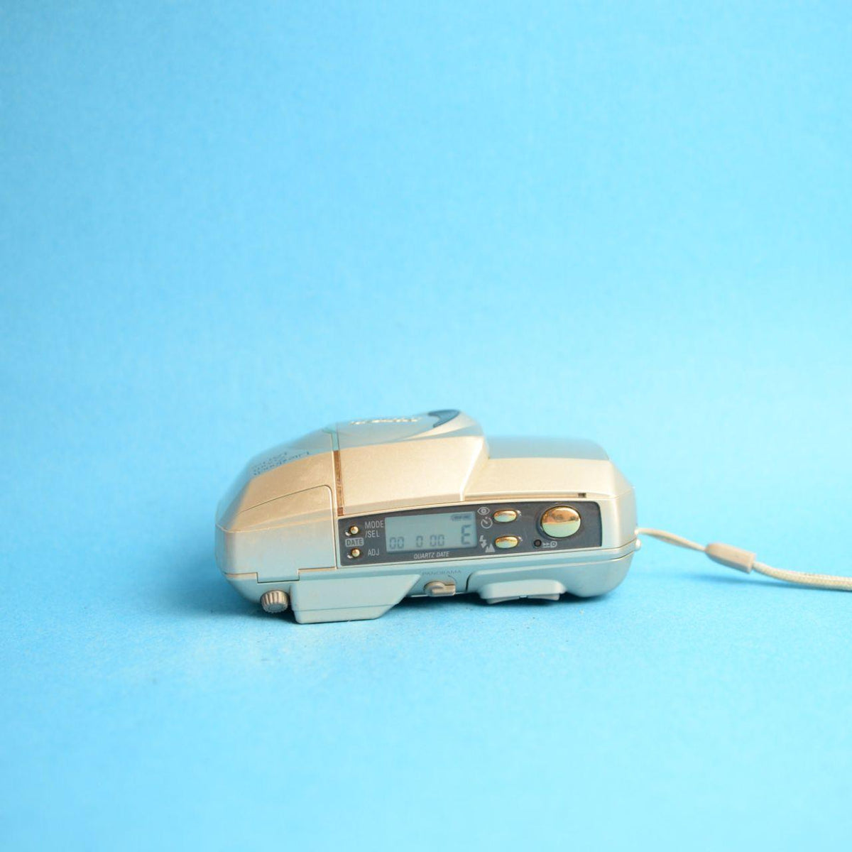 Nikon Lite Touch Zoom 150 ED Film Camera | 35mm Point & Shoot | Tested & Working | Gold