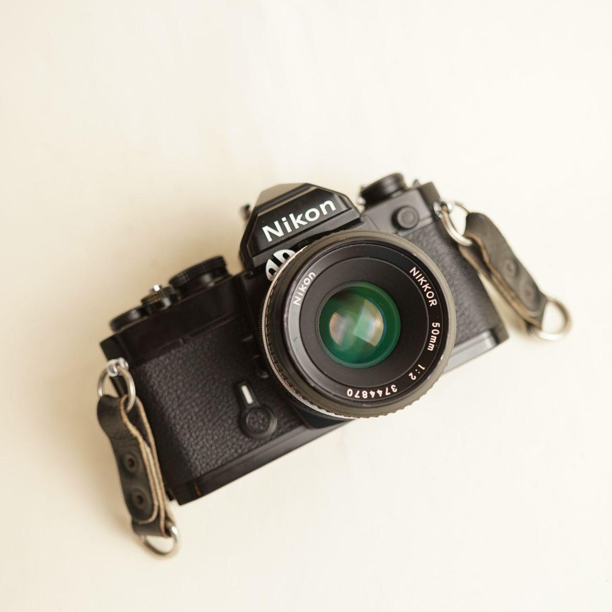 Nikon FM Film Camera | 35mm SLR | Nikkor 50mm f/2 Lens | Tested & Working