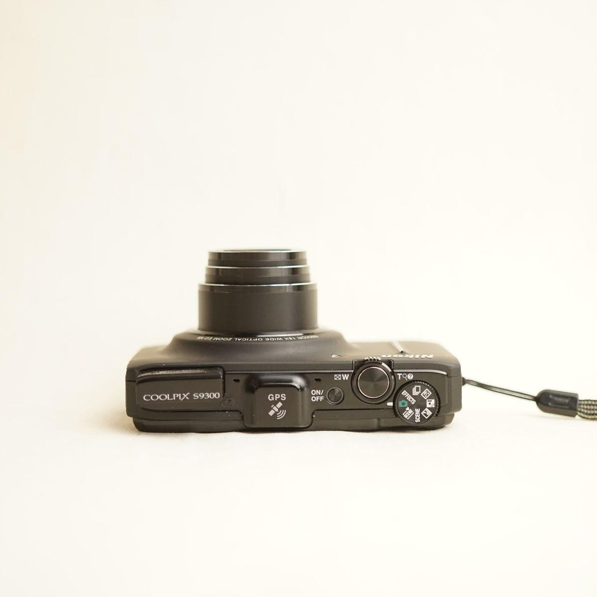 Nikon Coolpix S9300 Digital Camera | 16MP | 18x Zoom | Tested & Working | Black