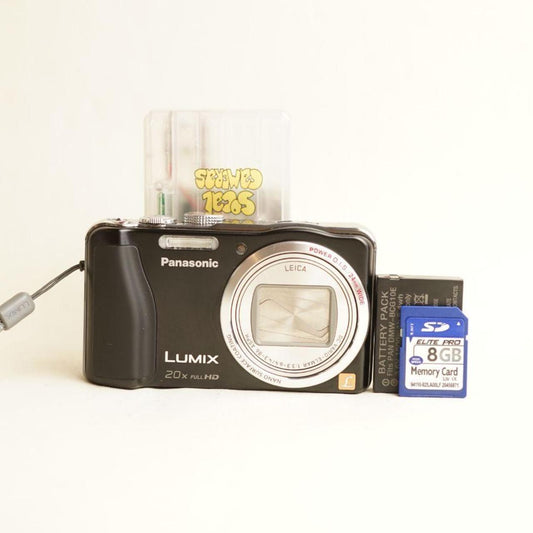Panasonic Lumix DMC-ZS19 Digital Camera | 14.1MP | Tested & Working | Black
