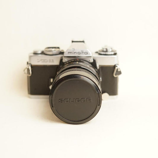 Minolta XD-11 Film Camera | 35mm SLR | Soligor 35-70mm f/2.5-3.5 Lens | Tested & Working