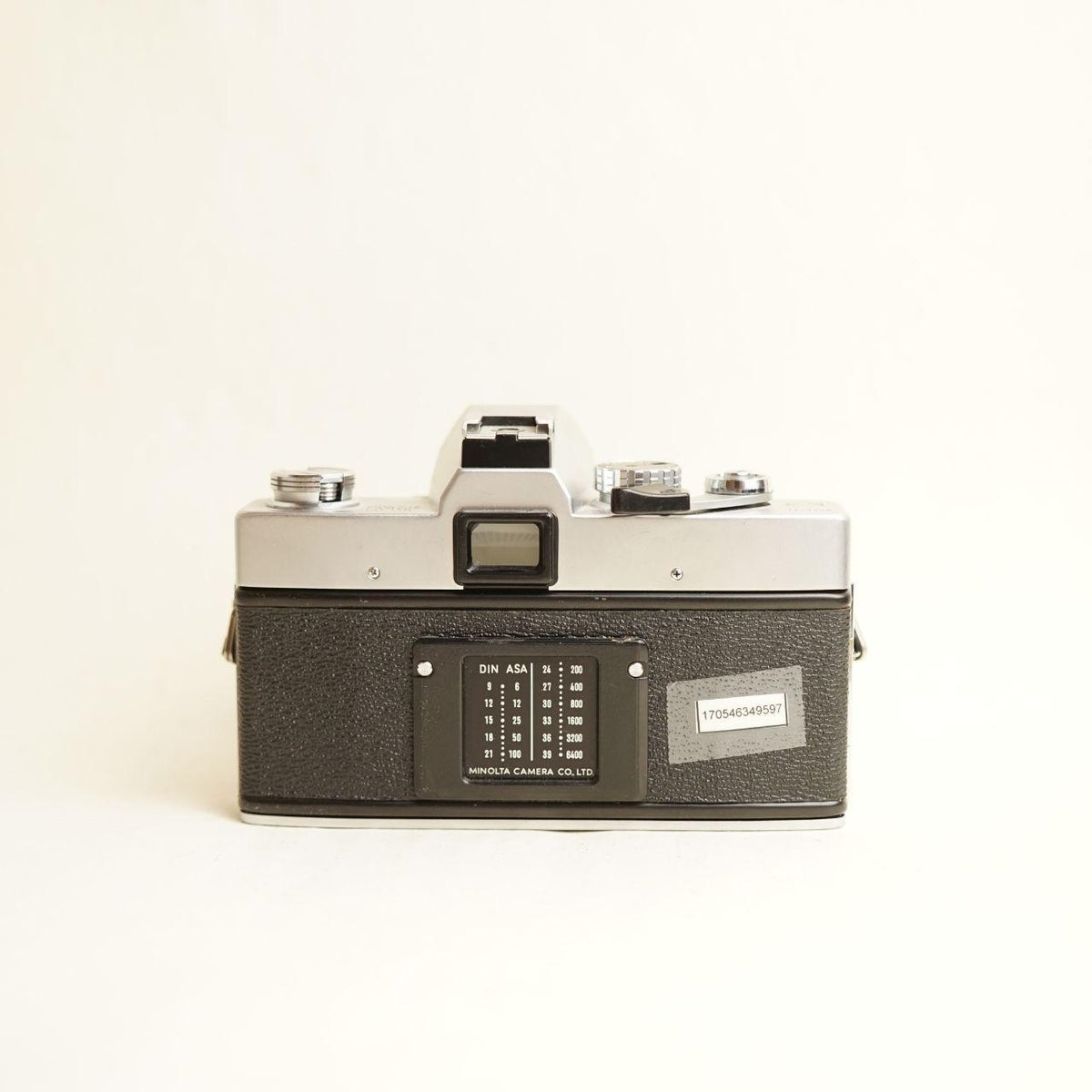 Minolta SRT102 Film Camera + MD Rokkor-X 45mm f/2 Lens | 35mm SLR | Tested & Working | Black & Silver