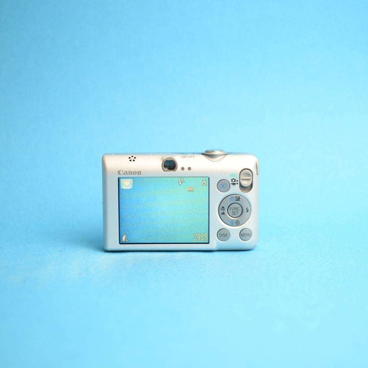 Canon PowerShot SD1200 IS Digital Camera | 10MP | Tested & Working | Silver