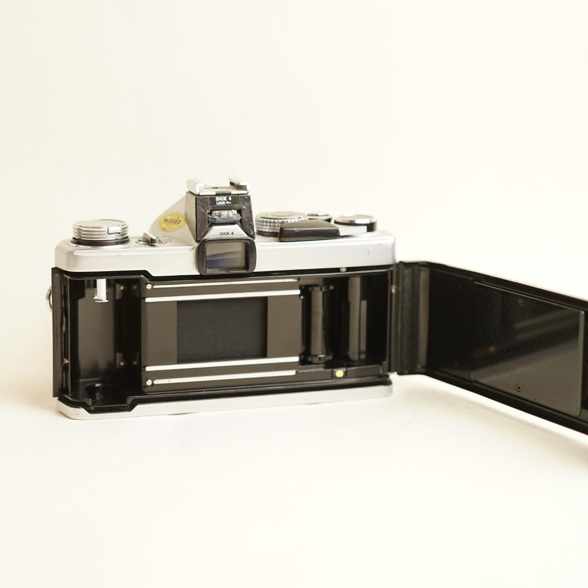 Olympus OM-1N Film Camera + Olympus 50mm f/1.8 Lens | 35mm SLR | Tested & Working | Silver & Black