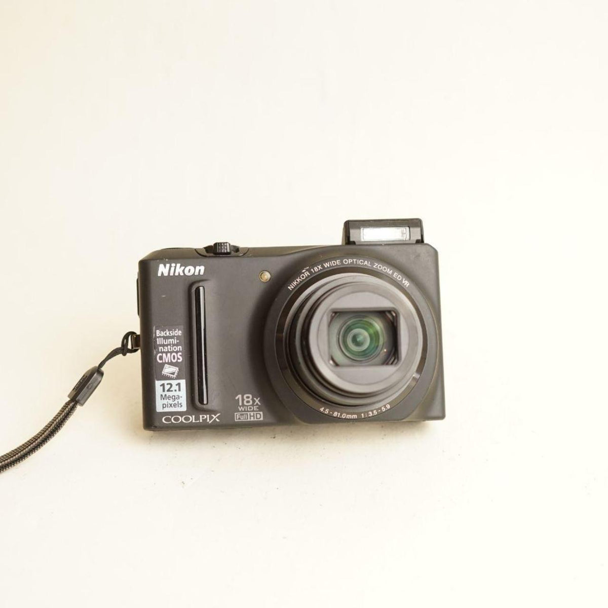 Nikon Coolpix S9100 Digital Camera | 12.1MP | Read Description | Black