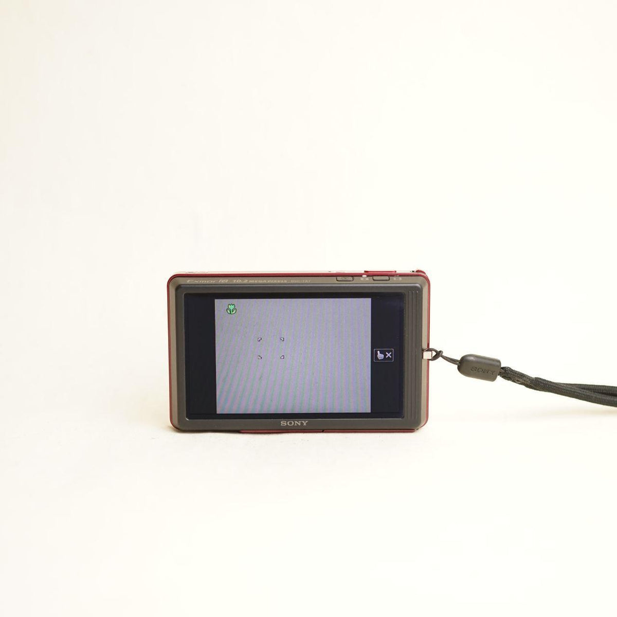 Sony Cyber-shot DSC-TX7 Digital Camera | 10.2MP | Red | Tested & Working