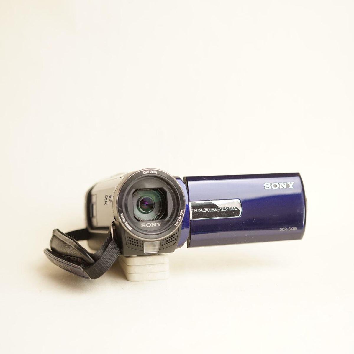 Sony Handycam DCR-SX65 Digital Camcorder | Navy | Tested & Working