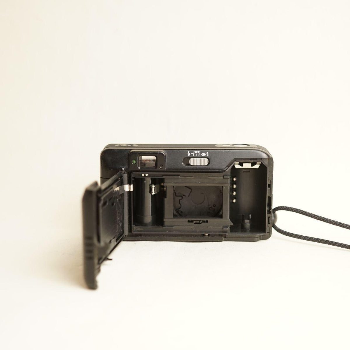 Canon Sure Shot Date Film Camera | 35mm Point & Shoot | Tested & Working | Black
