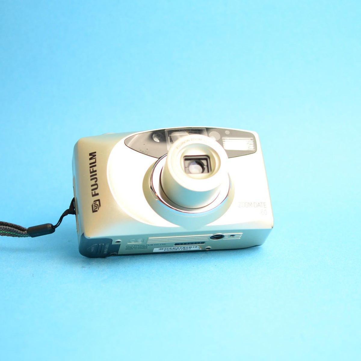 Fujifilm Zoom Date 60 Film Camera | 35mm Point & Shoot | Tested & Working | Gold