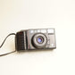 Minolta AF-Tele Film Camera | 35mm Point & Shoot | Tested & Working | Black
