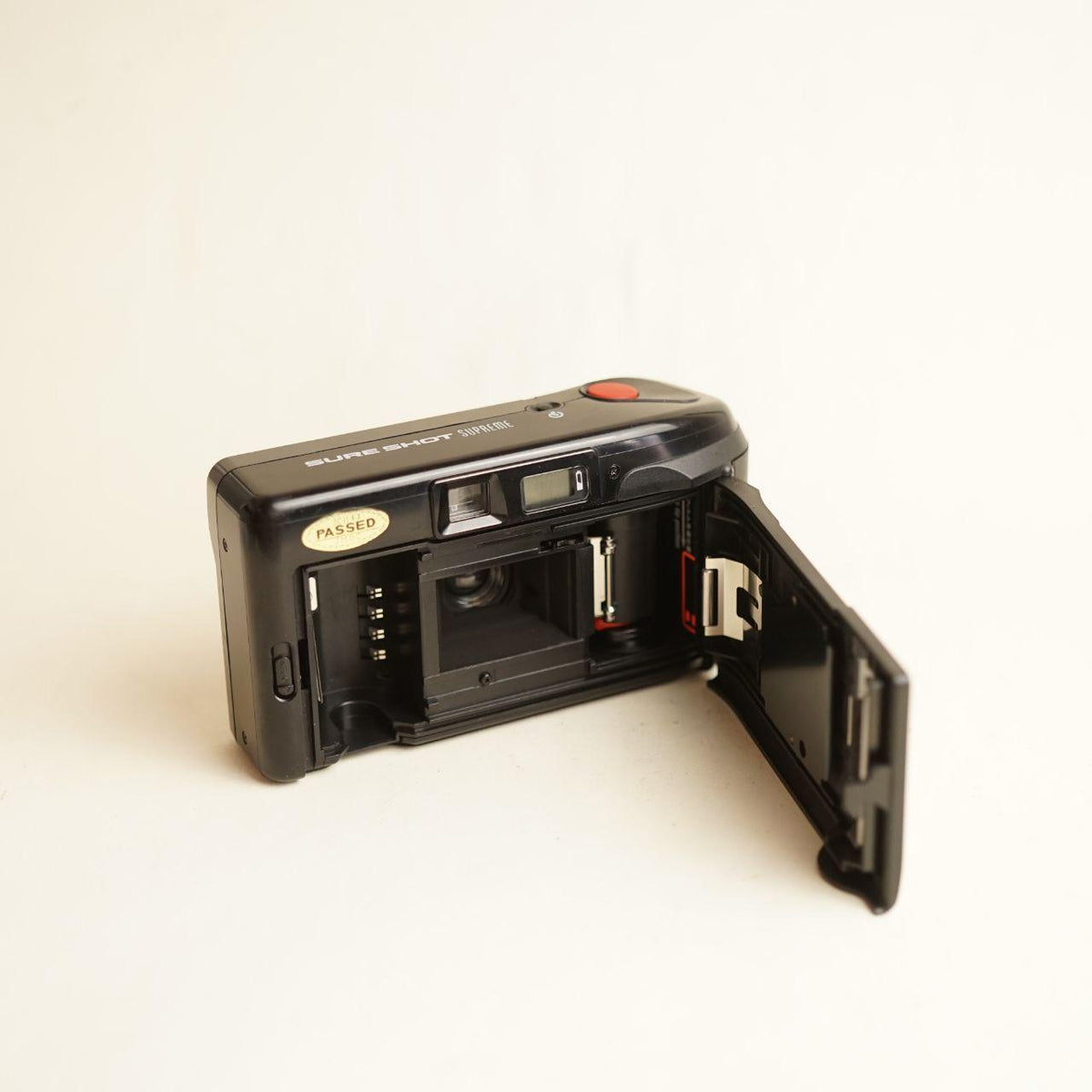 Canon SureShot Supreme Film Camera | 35mm Point & Shoot | Tested & Working | Black