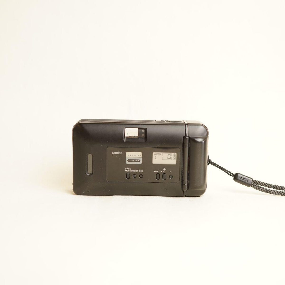 Konica Big Mini BM-302 Film Camera | 35mm Point & Shoot | Tested & Working | Black