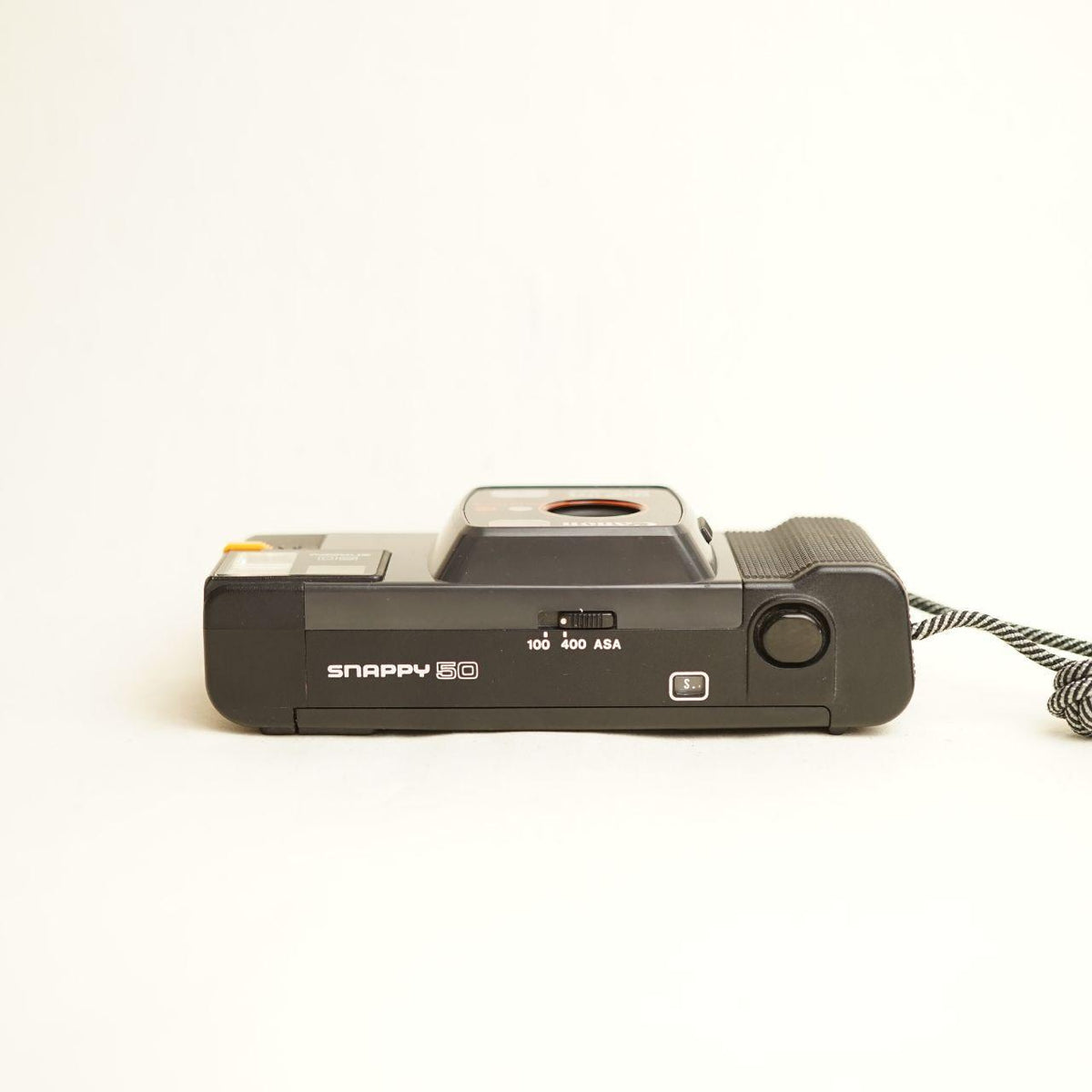 Canon Snappy 50 Film Camera | 35mm Point & Shoot | Tested & Working | Black & Grey