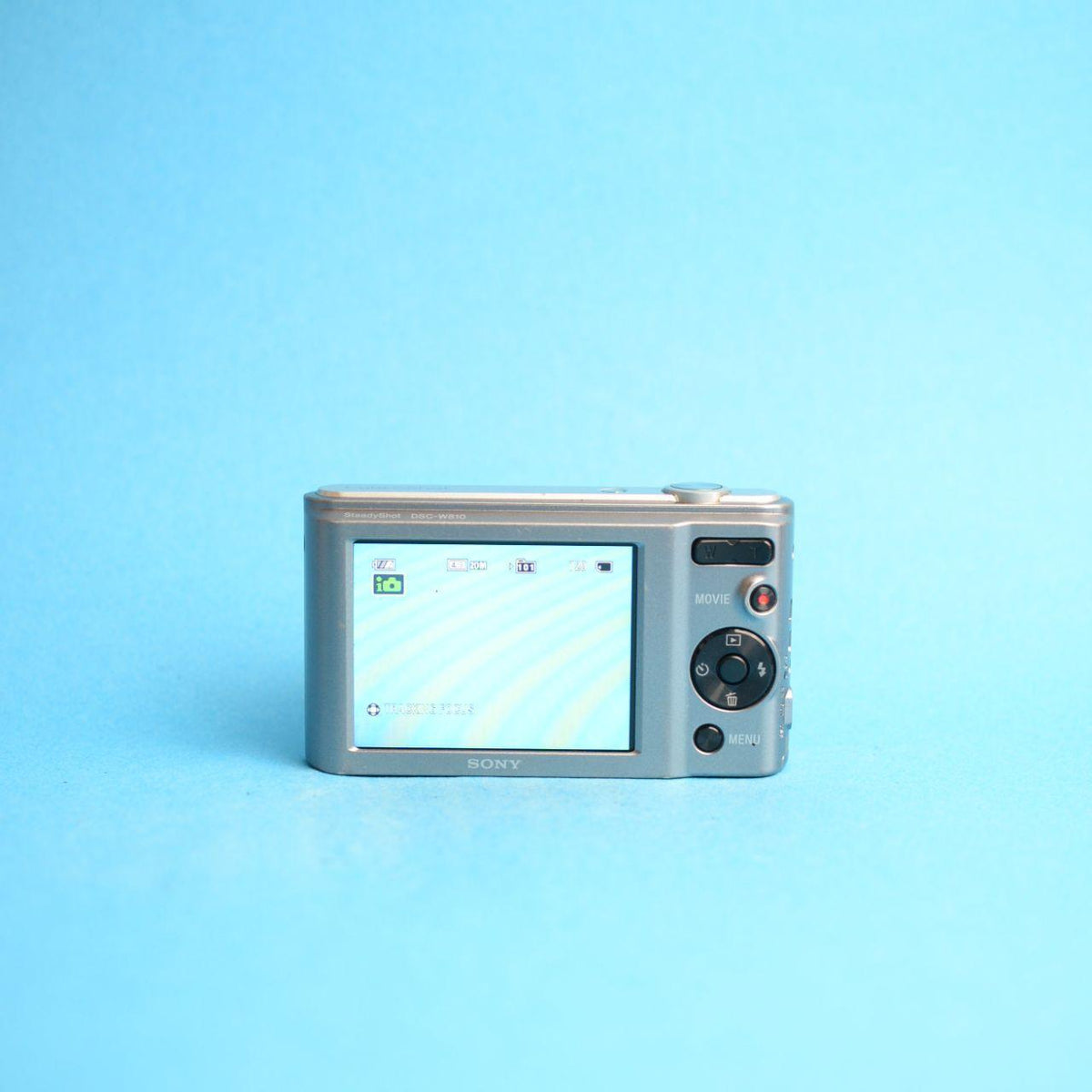 Sony Cyber-shot DSC-W810 Digital Camera | 20.1MP | Tested & Working | Grey