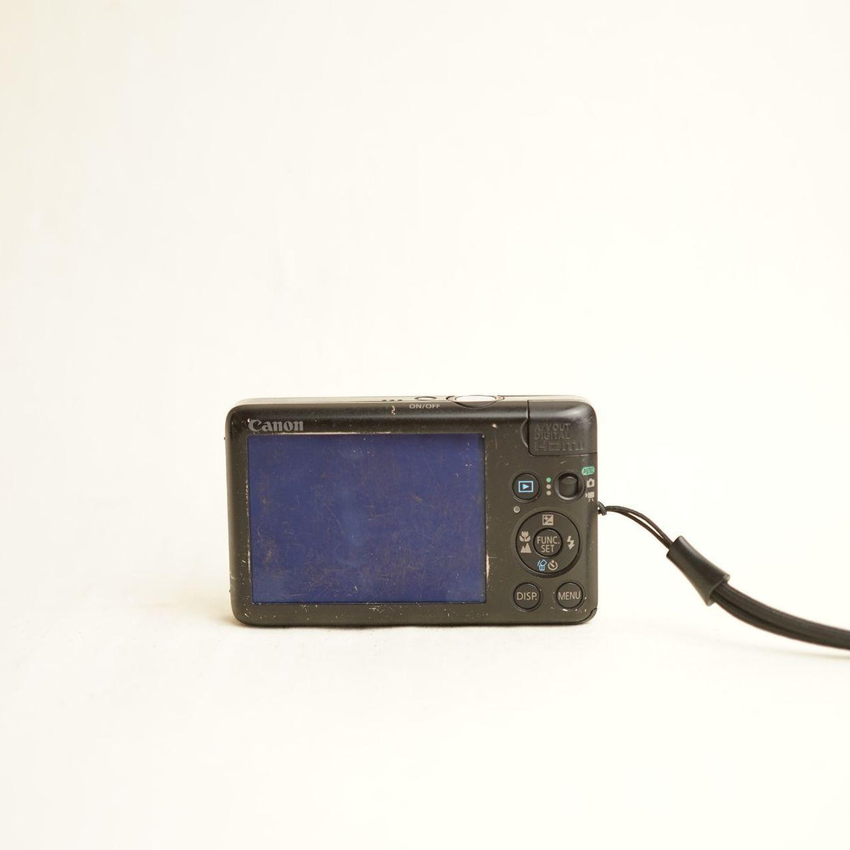 Canon PowerShot SD940 IS Digital Camera | 12.1MP | 4x Zoom | Tested & Working | Black