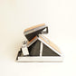 Polaroid SX-70 Land Camera | Instant Film Camera | Fully Refurbished Converted for 600 Film | Silver & Tan
