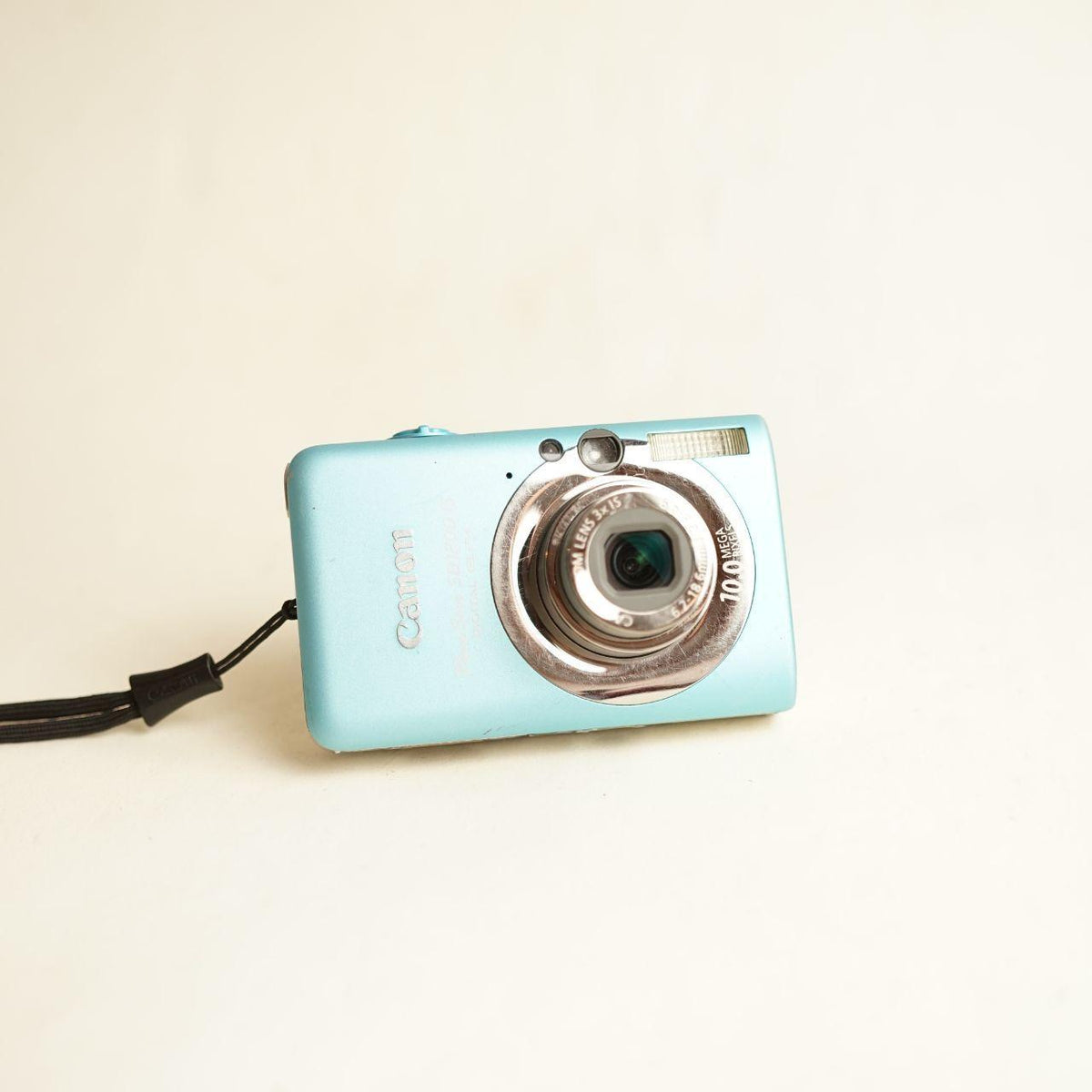 Canon PowerShot SD1200 IS Digital Camera | 10MP | Tested & Working | Blue