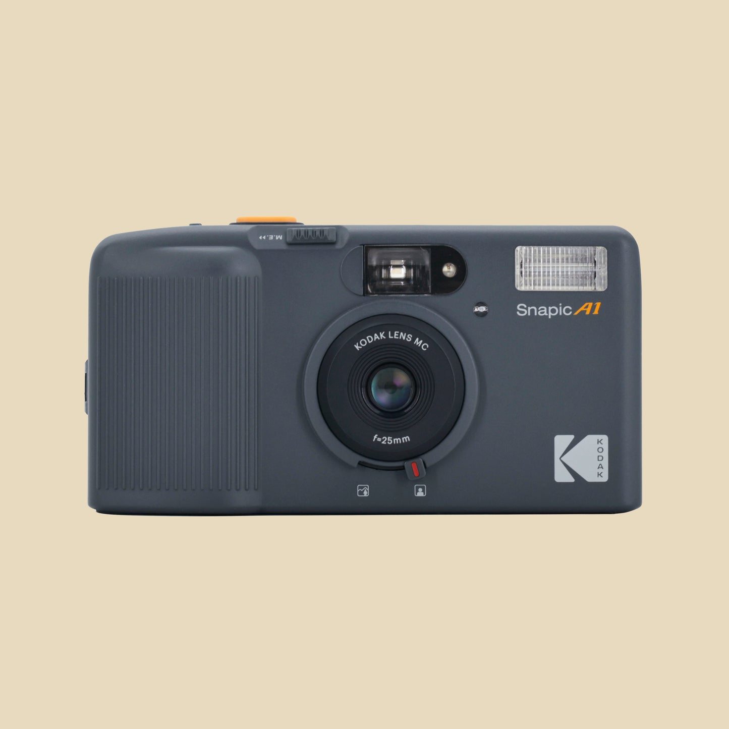 Kodak Snapic A1 Film Camera | 35mm Point & Shoot | Tested & Working | Rhino Grey