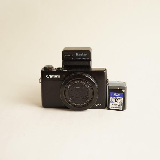 Canon PowerShot G7 X Digital Camera | 20.2MP | SEE DESCRIPTION | Black