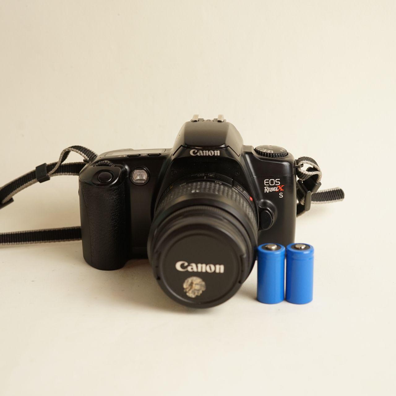 Canon EOS Rebel XS Film Camera | 35mm SLR | Tested & Working | Black