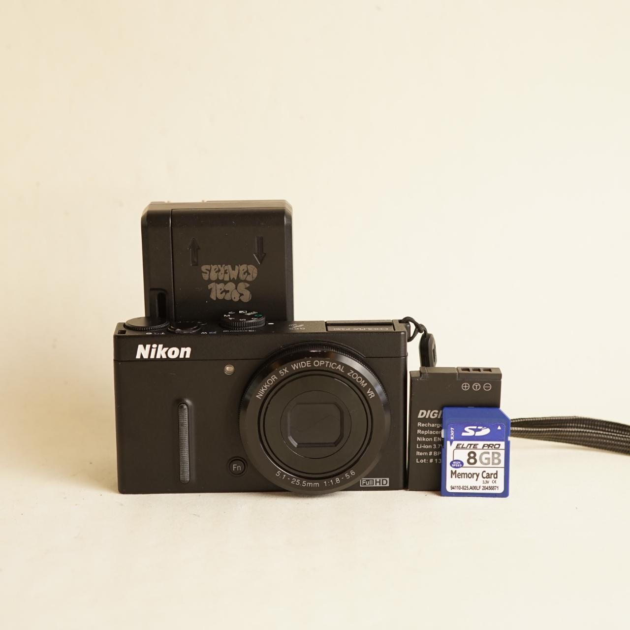 Nikon Coolpix P330 Digital Camera | 12.2MP | Tested & Working | Black