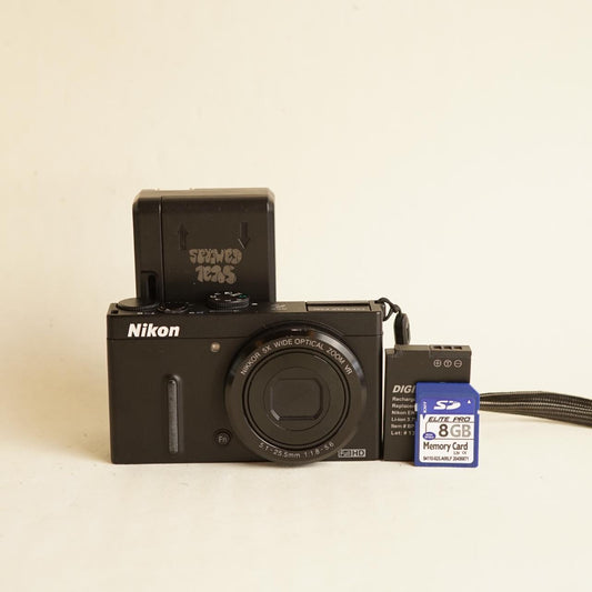 Nikon Coolpix P330 Digital Camera | 12.2MP | Tested & Working | Black