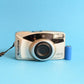 Fujifilm Zoom Date 115 Film Camera | 35mm Point & Shoot | Tested & Working | Silvery Gold