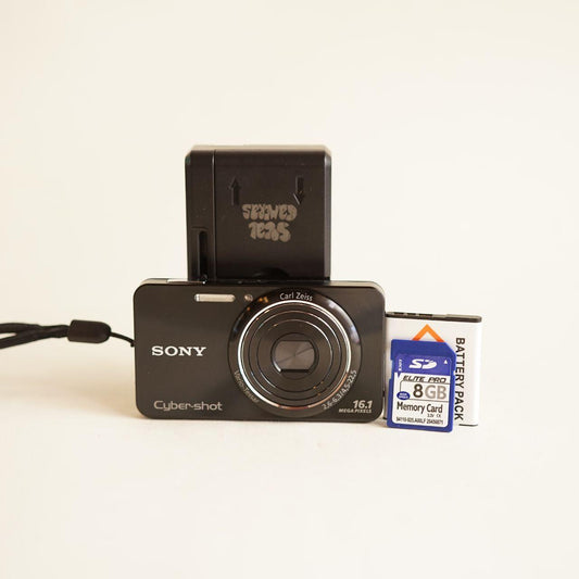 Sony Cyber-shot DSC-W570 Digital Camera | 16.1MP | Tested & Working | Black