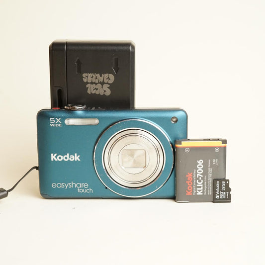 Kodak EasyShare Touch M5370 Digital Camera | 16MP | Tested & Working w/Warranty | Blue