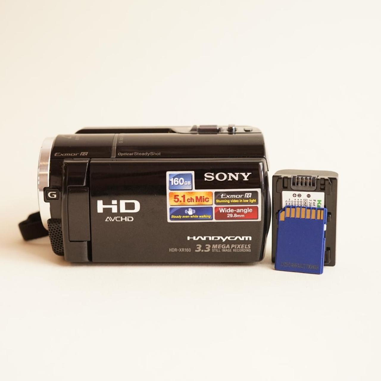 Sony Handycam HDR-XR160 HD Camcorder | Read Description | Black