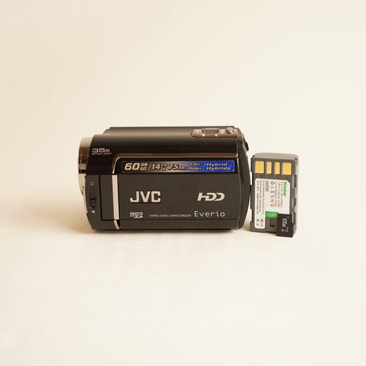 JVC Everio GZ-MG360BU Digital Camcorder | Tested & Working | Black