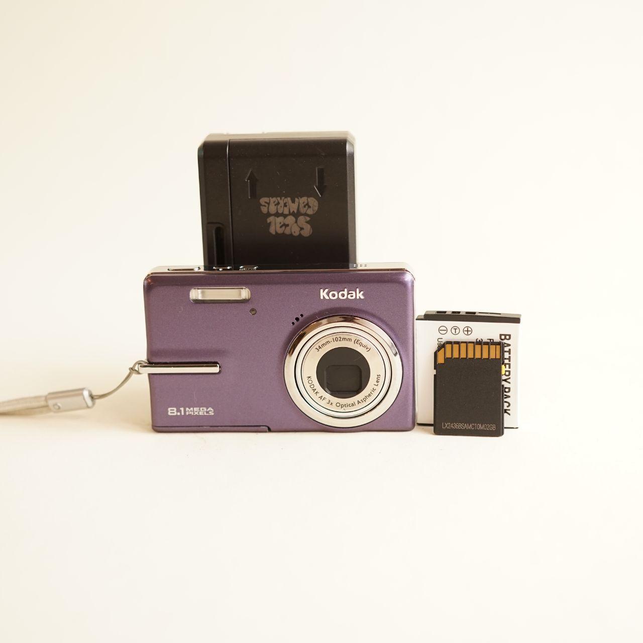 Kodak EasyShare M893 IS Digital Camera | 8.1MP | Tested & Working | Purple