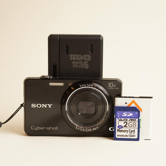 Sony Cyber-shot DSC-WX150 Digital Camera | 18.2MP | Tested & Working | Black