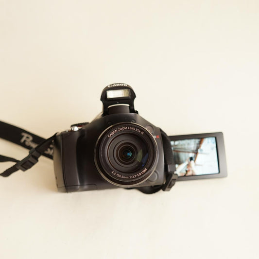 Canon PowerShot SX30 IS Digital Camera | 14.1MP | Tested & Working | Black