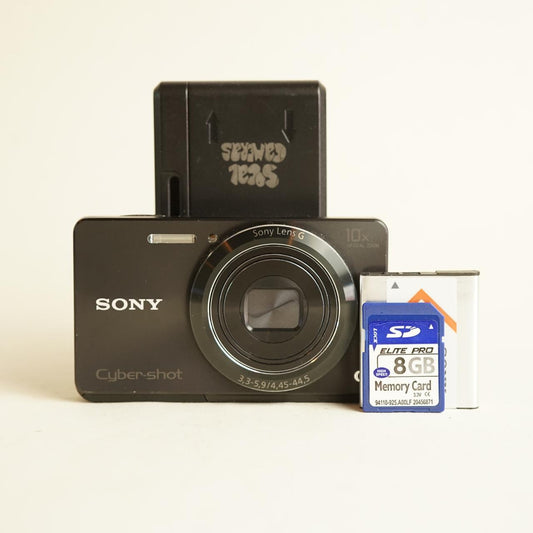 Sony Cyber-shot DSC-W690 Digital Camera | 16.1MP | Tested & Working | Silver