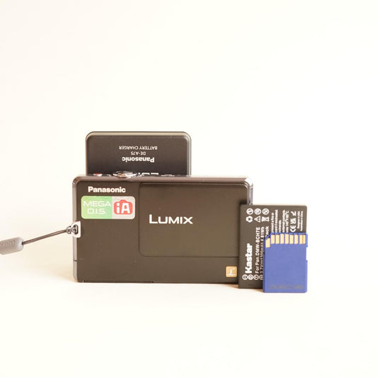 Panasonic Lumix DMC-FP1 Digital Camera | 12.1MP | Tested & Working | Black