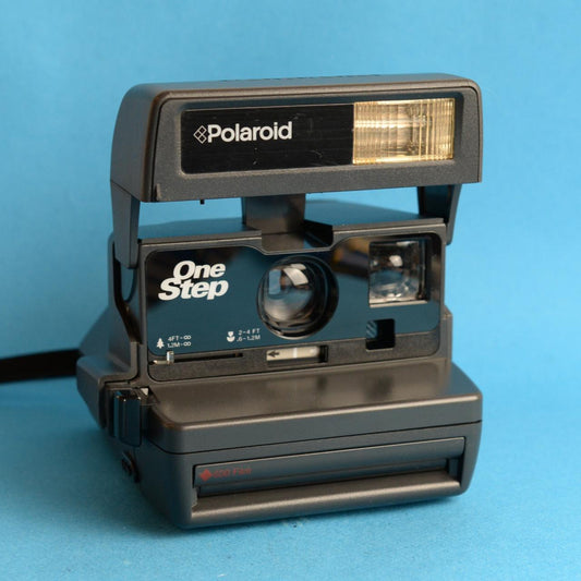 Polaroid OneStep Instant Film Camera | 600 Type | Tested & Working | Grey