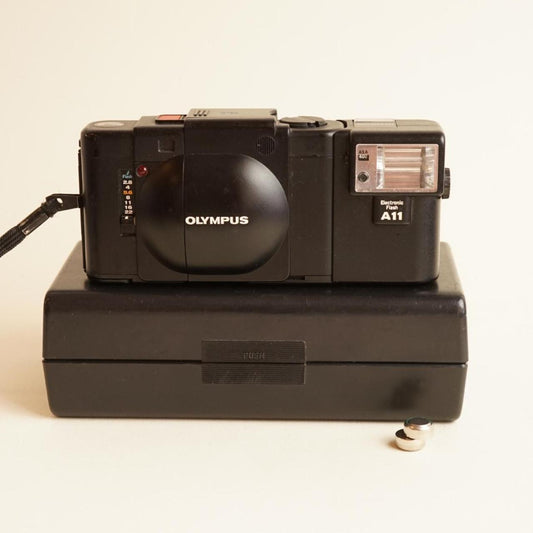 Olympus XA Film Camera | 35mm Rangefinder | Tested & Working | Black