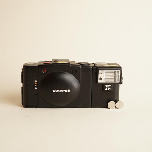 Olympus XA2 Film Camera | 35mm Point & Shoot | Tested & Working | Black