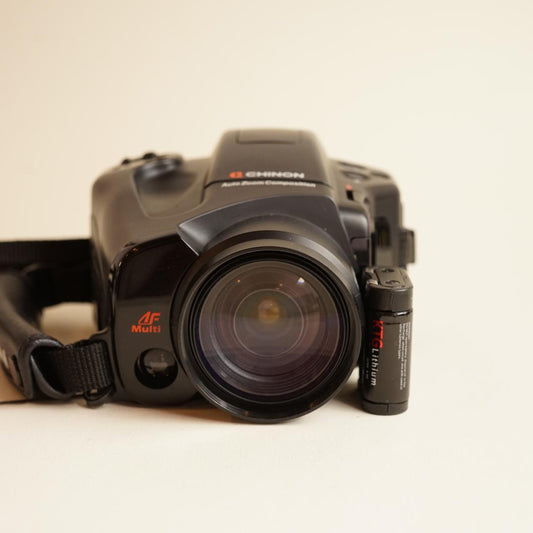 Chinon Genesis III | 35mm Point & Shoot Film Camera | Tested & Working | Black