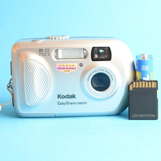 Kodak Easyshare CX6200 Digital Camera | 2MP | Tested &amp; Working | Silver