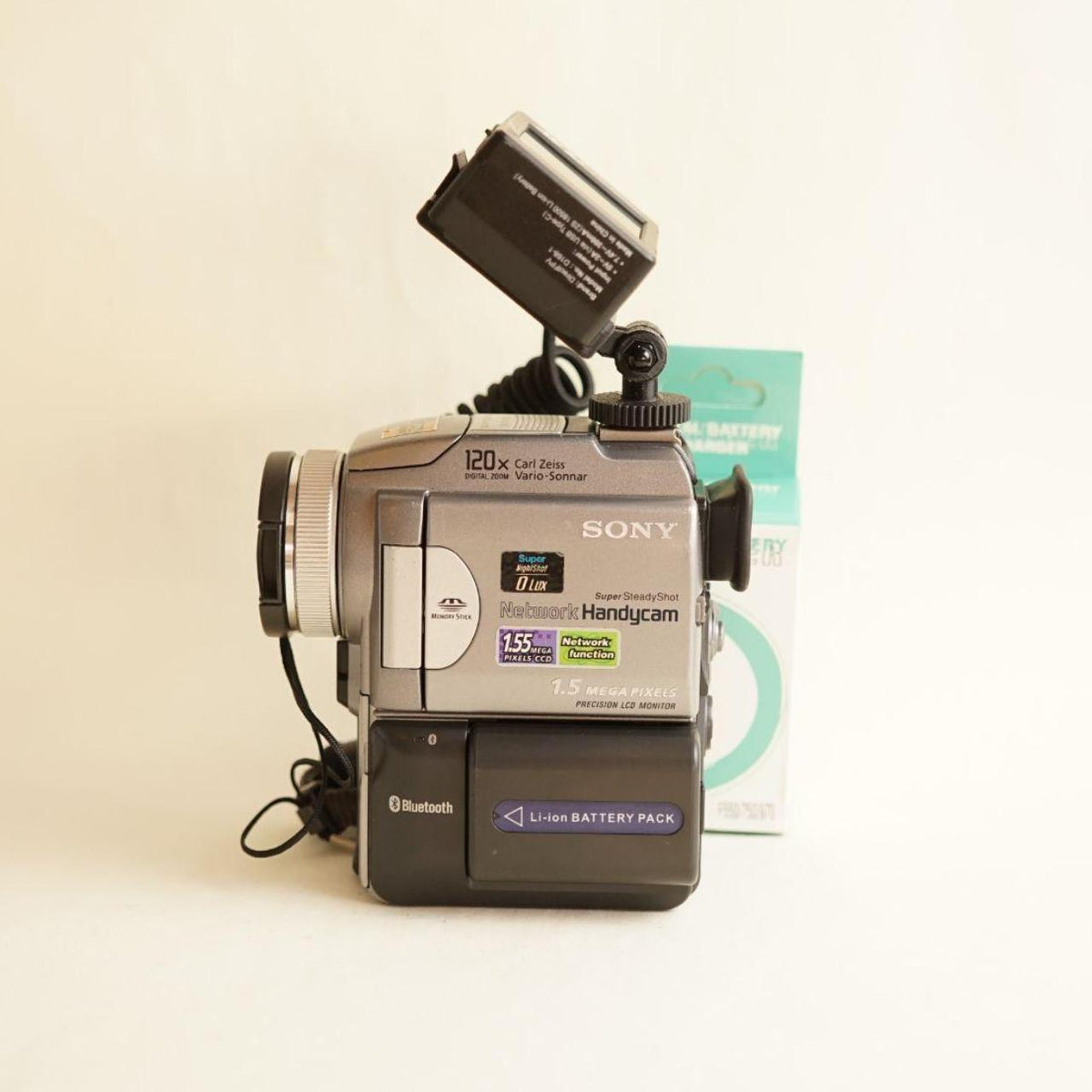 Sony Handycam DCR-PC120 Digital Camcorder with Tapeless Setup | Tested & Working | Silver