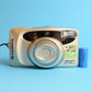 Fujifilm Discovery S1050 Zoom Film Camera | 35mm Point & Shoot | Tested & Working | Silver & Black