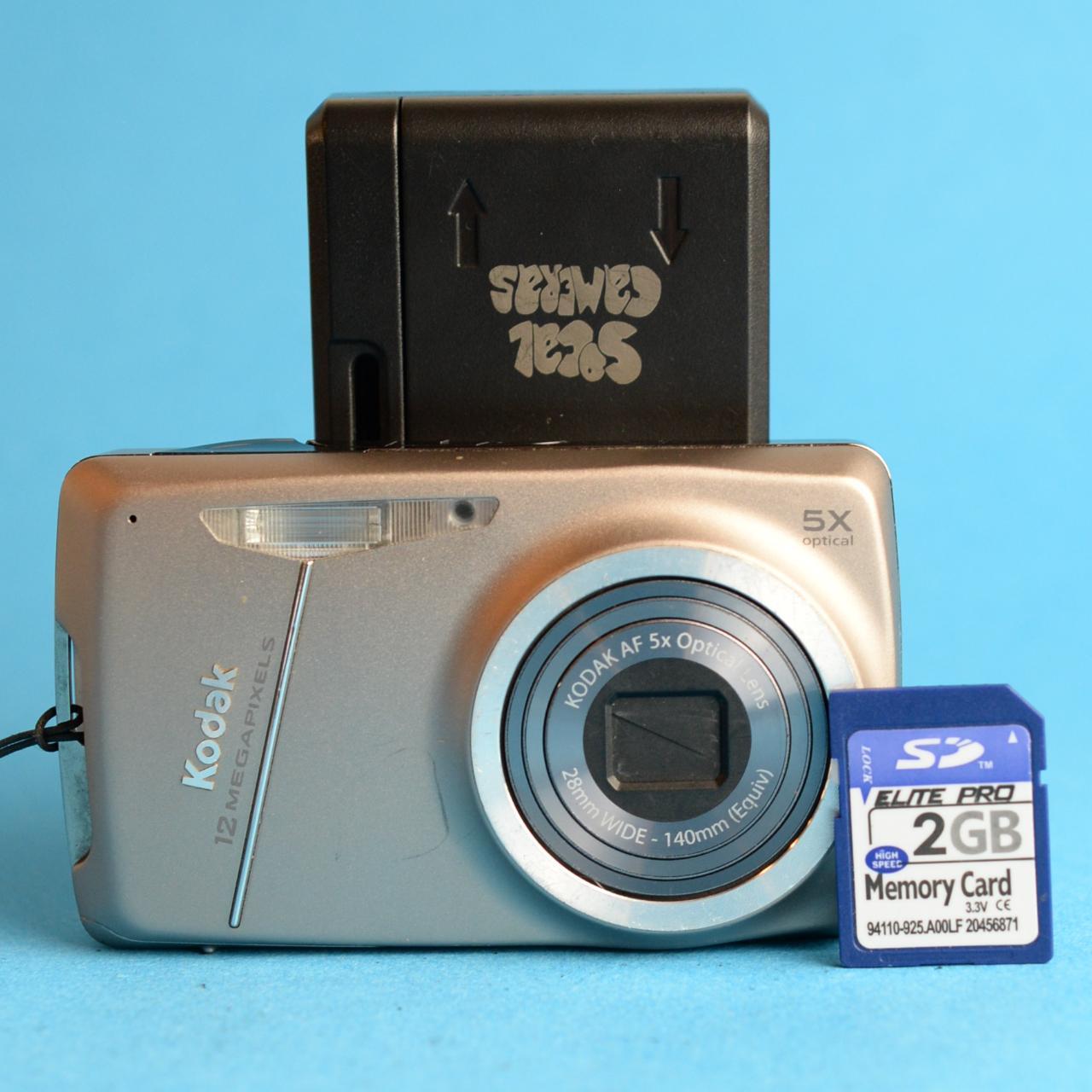 Kodak EasyShare M550 Digital Camera | 12MP | Tested & Working | Grey