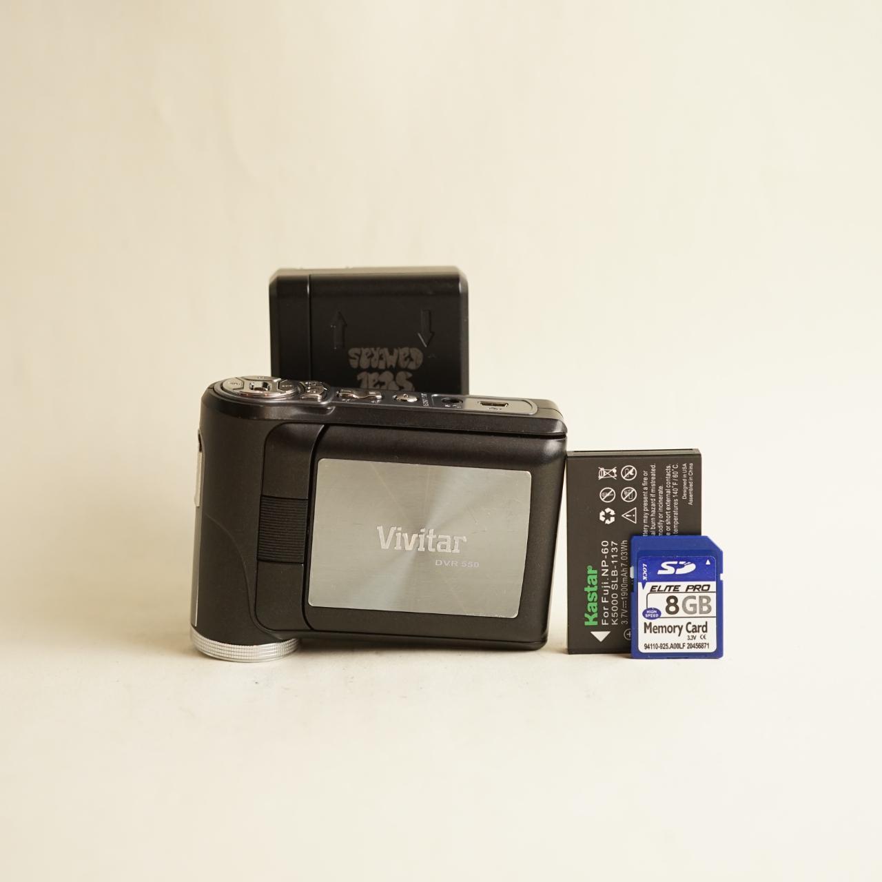 Vivitar DVR 550 Digital Camcorder | Tested & Working | Grey